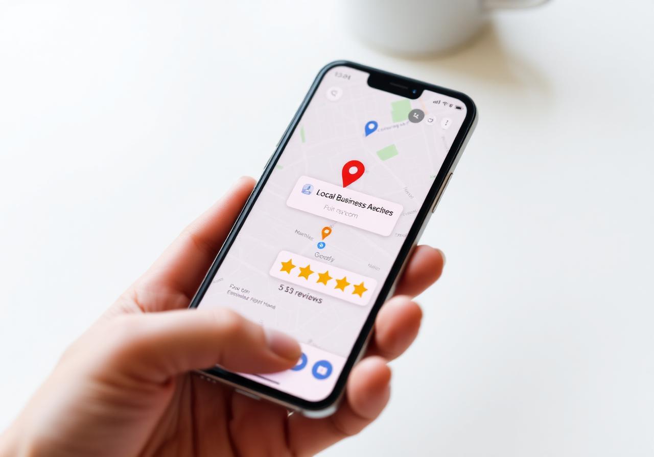 Empresa em destaque no Google Maps